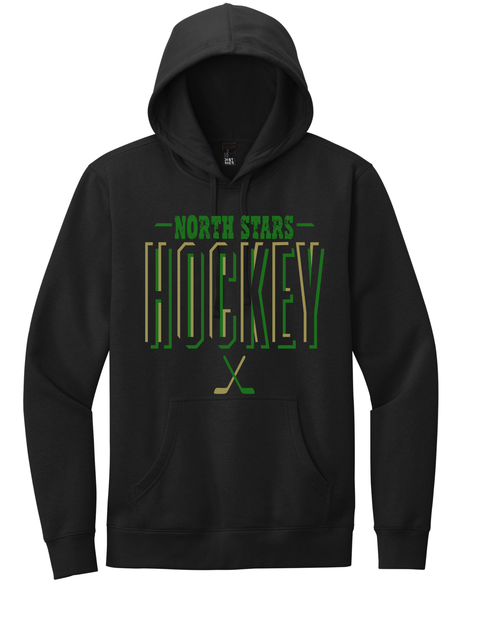 Hooded Sweatshirt Hockey Design 1