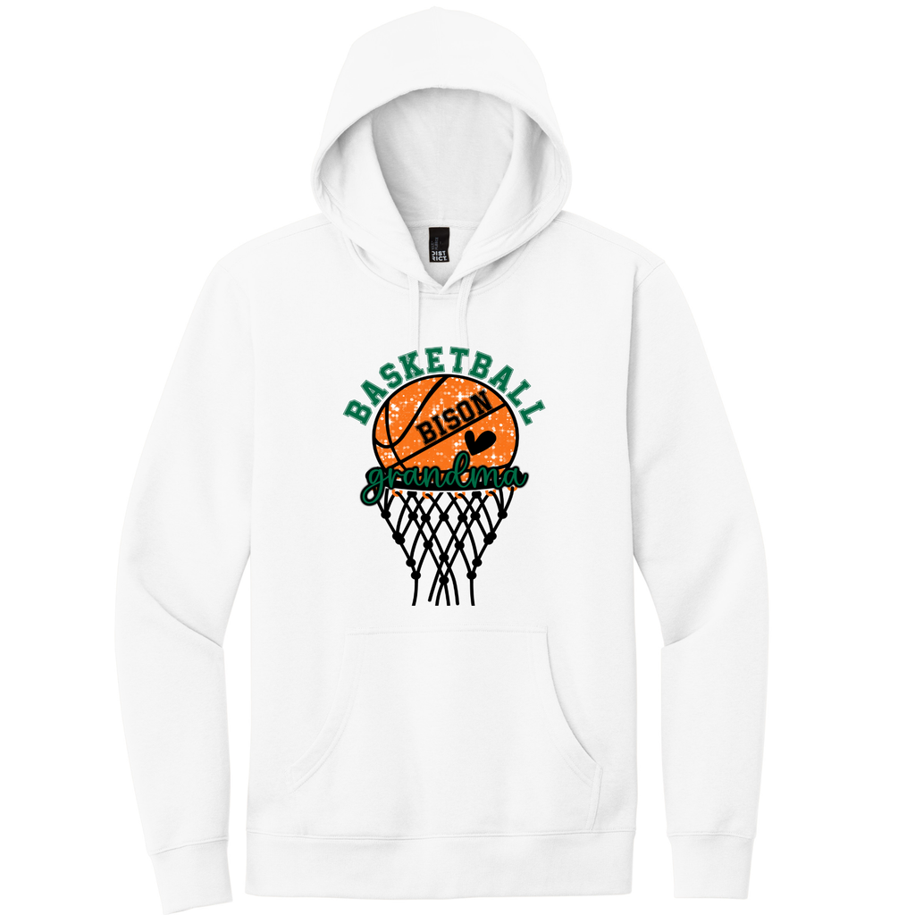 Hooded Sweatshirt Basketball Grandma