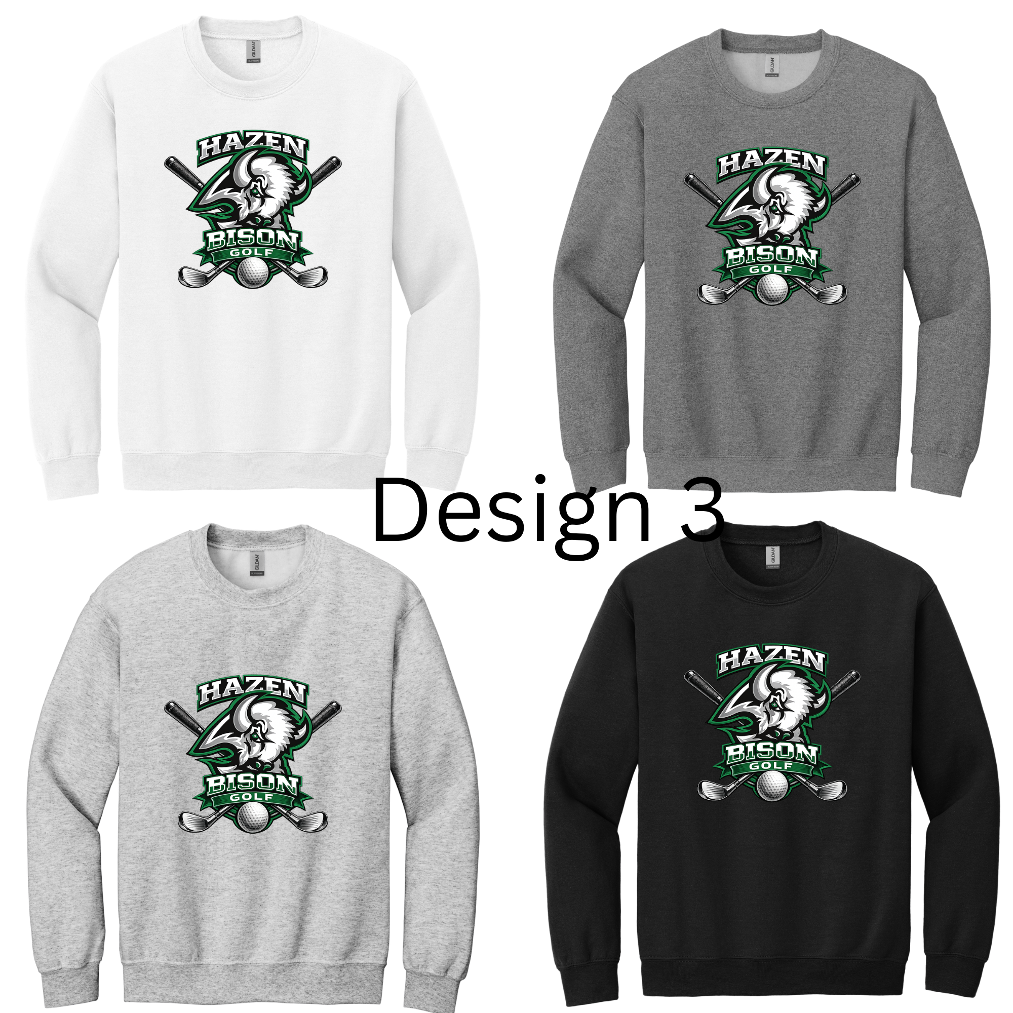 Girls Golf Crewnecks