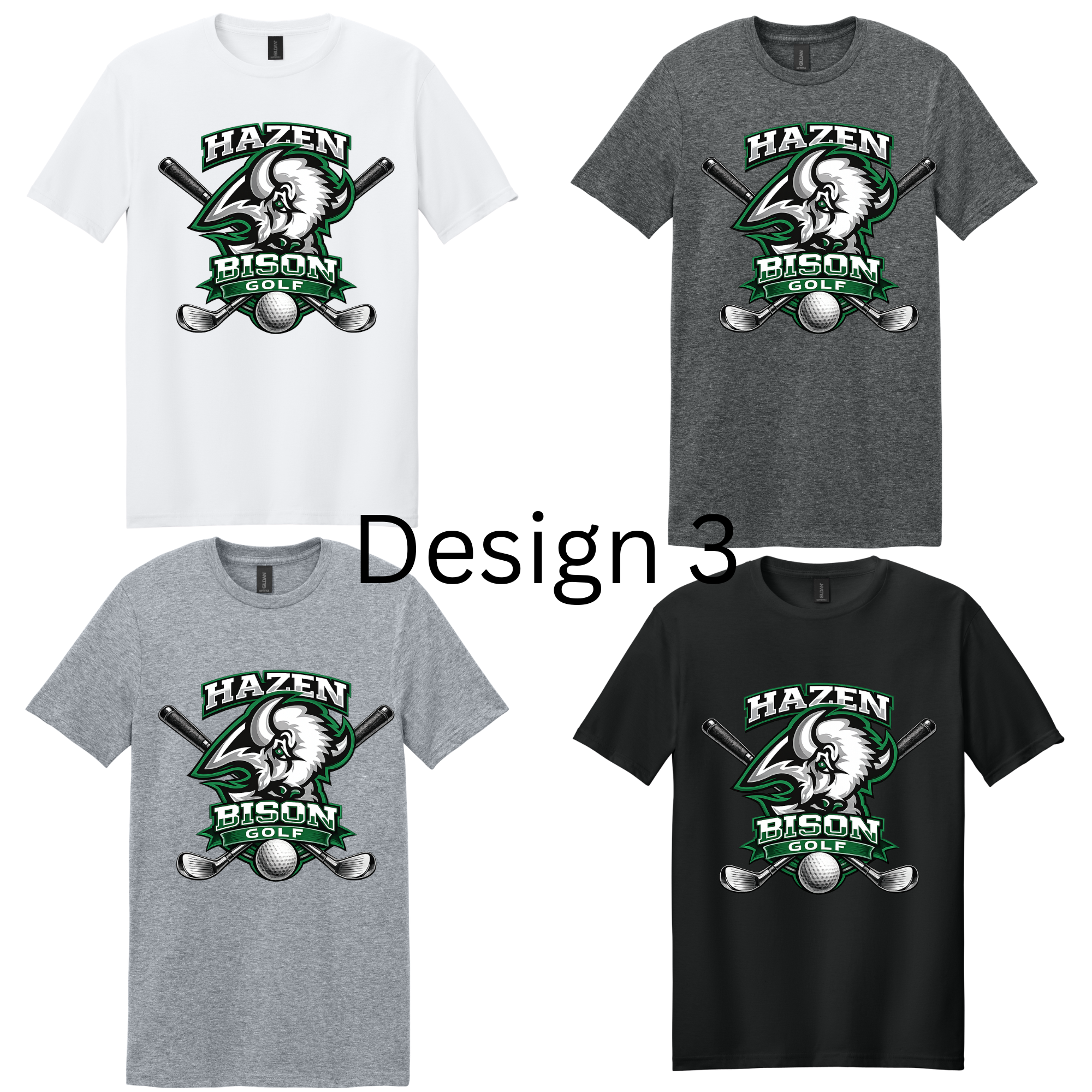 Golf T-Shirts- Adult and Youth