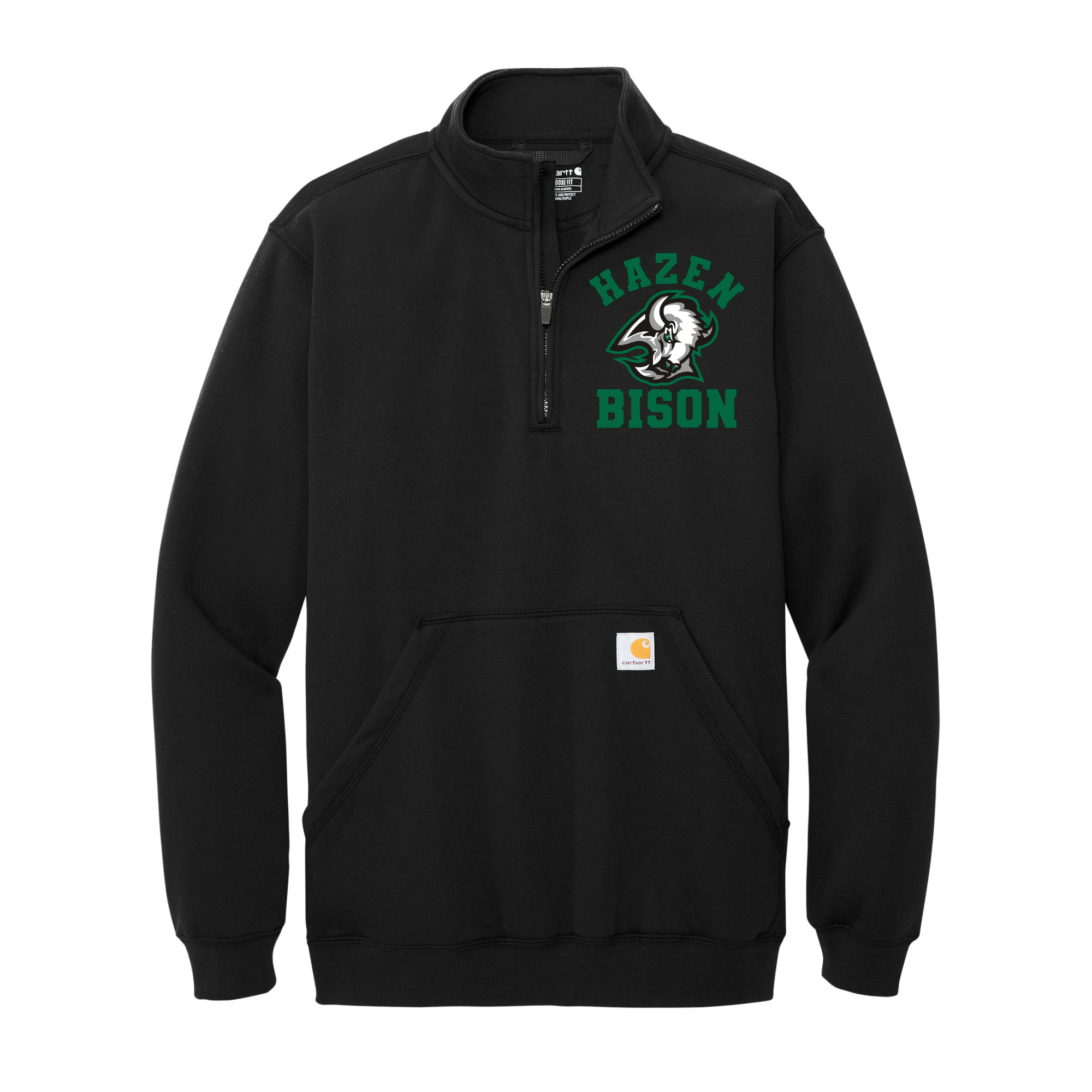 Carhartt 1/4 Zip Hazen Bison 10