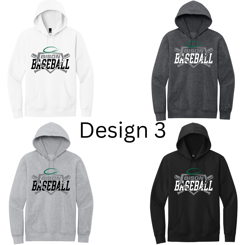Baseball Hoodie- Adult and Youth
