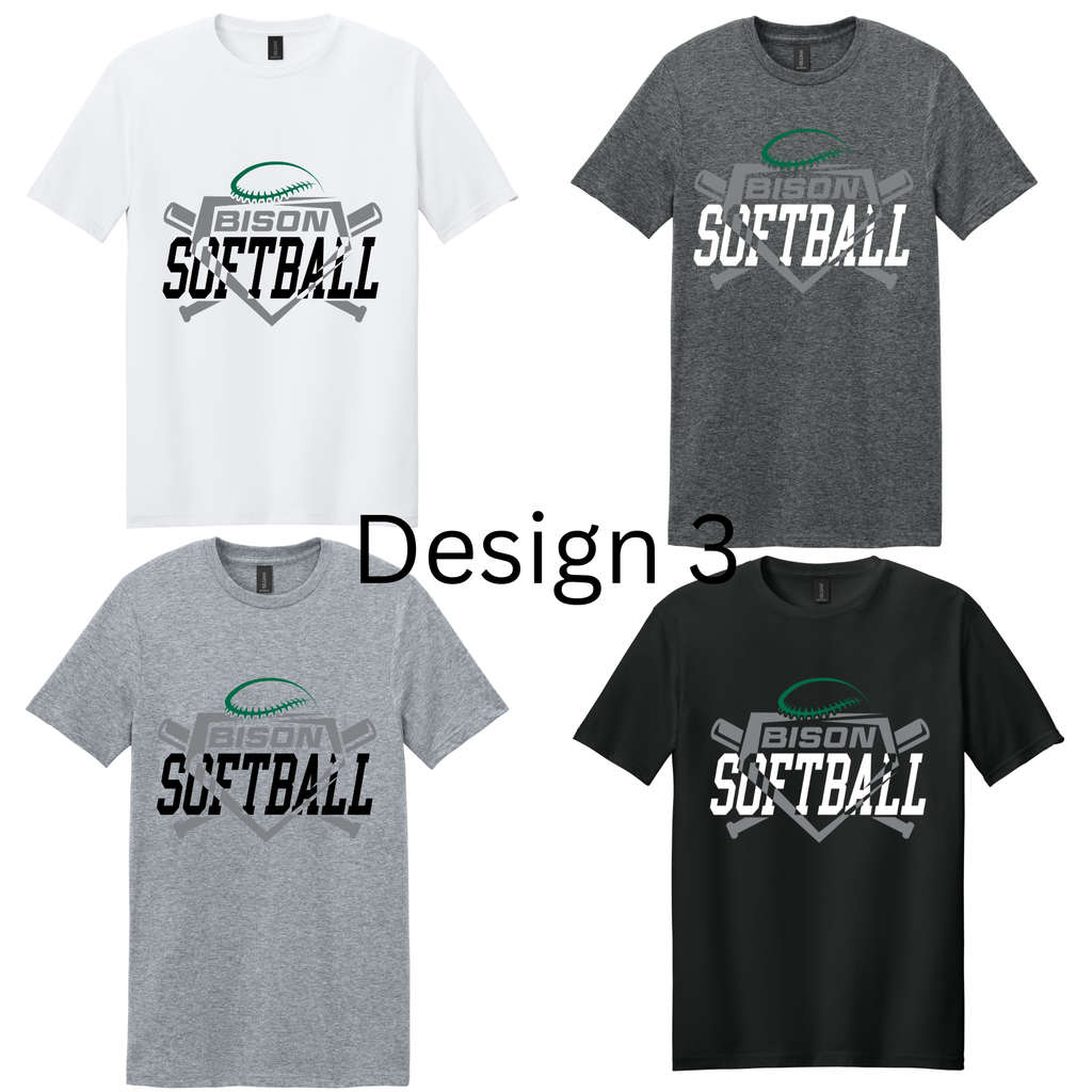 Softball T-Shirts- Adult and Youth