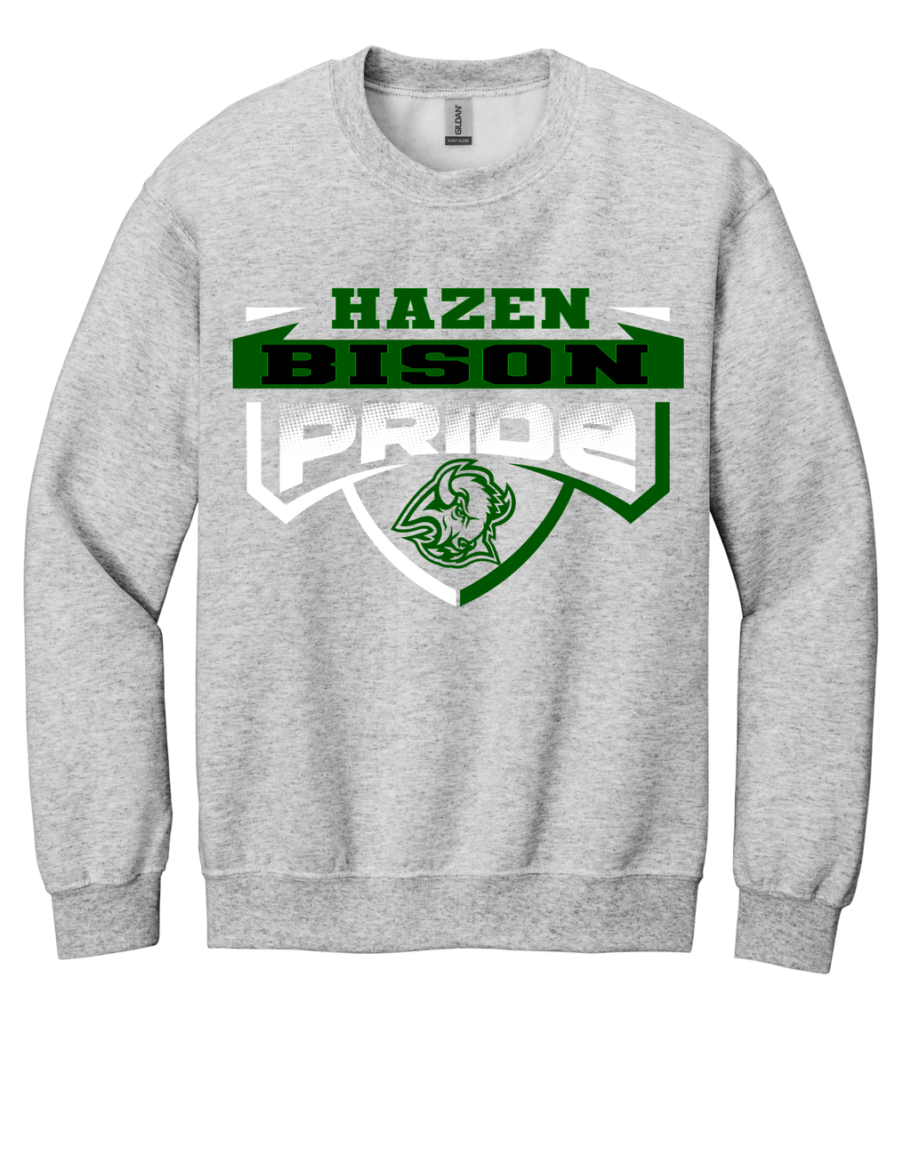 Crewneck Bison Design 3