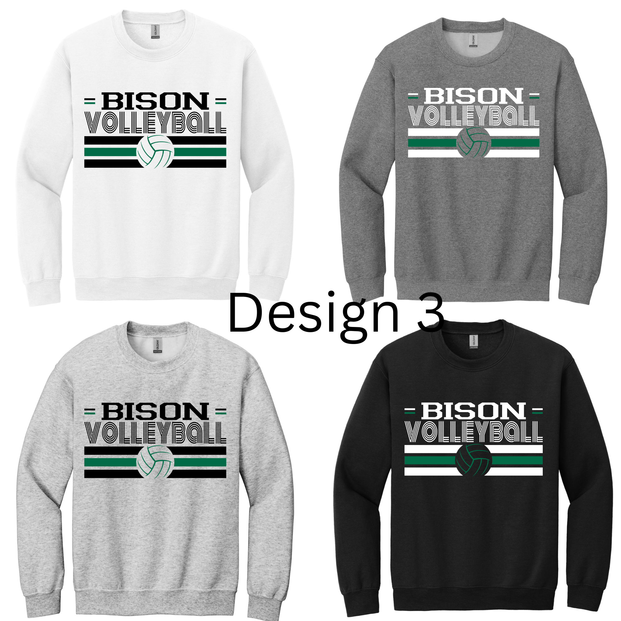Crewneck Volleyball