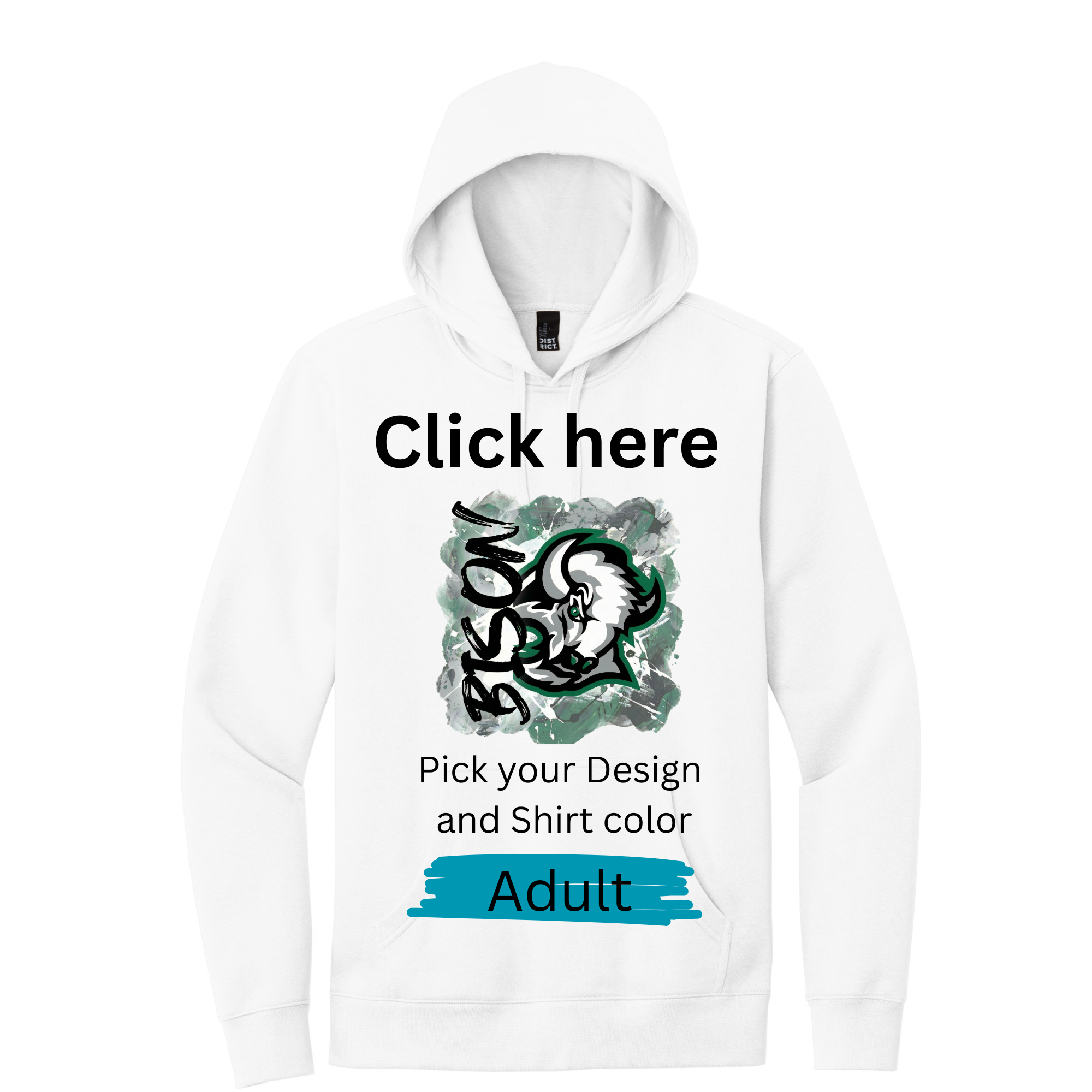 Adult- Bison Hoodie