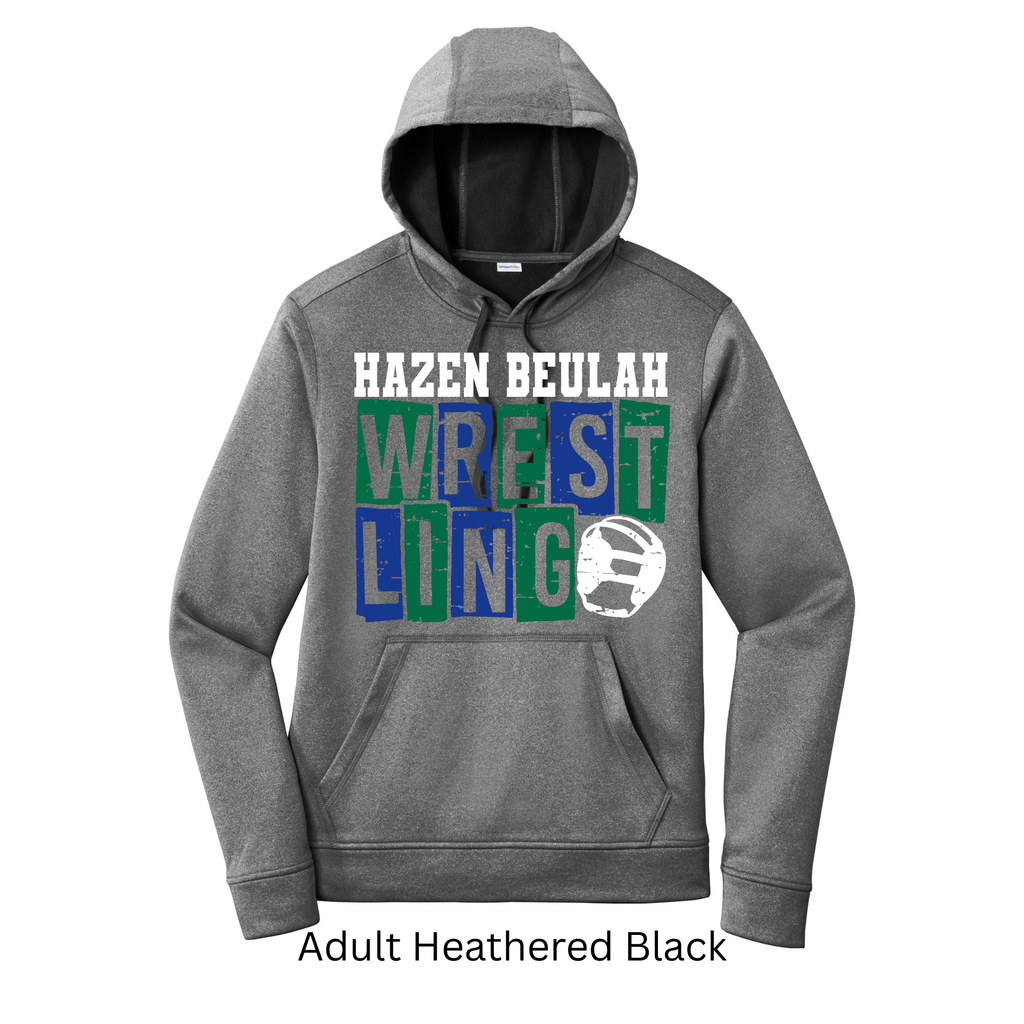 Sport-Tek Sport-Wick Adult and Youth Hoodie Wrestling 3