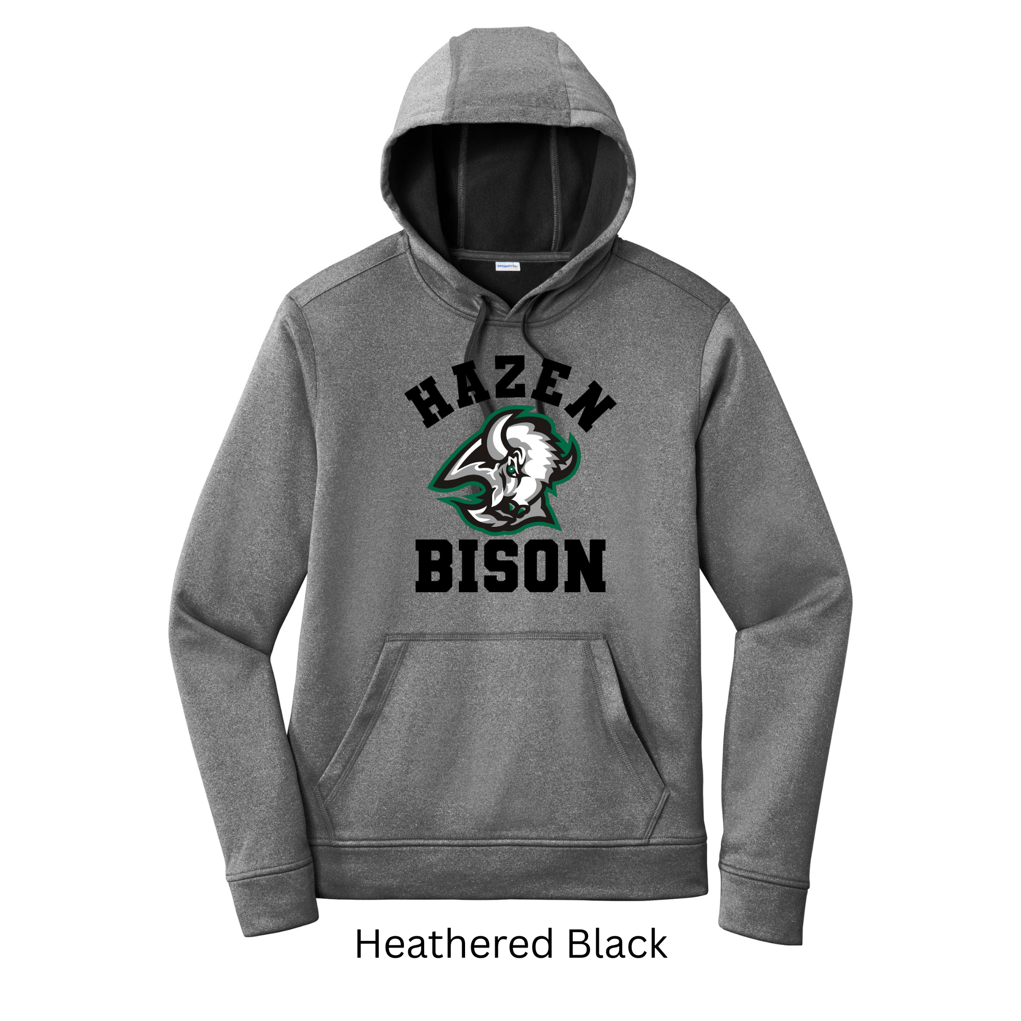 Sport-Tek Sport-Wick Adult and Youth Hoodie Bison 10
