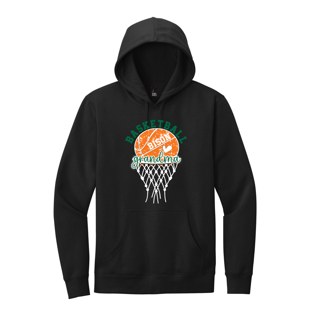 Hooded Sweatshirt Basketball Grandma
