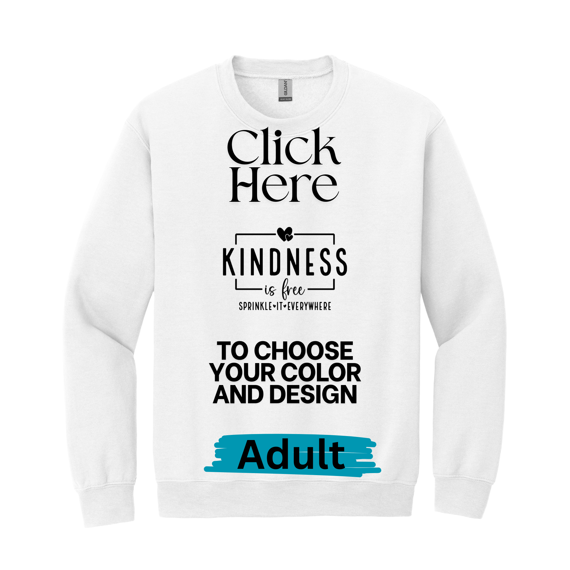 Positive Quotes Crewneck