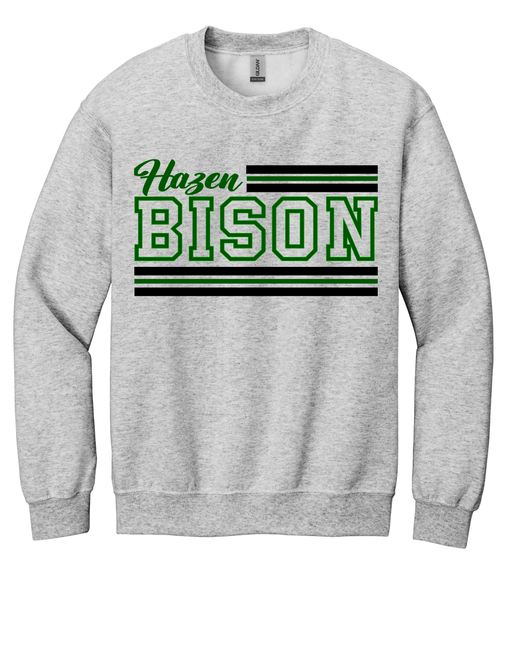 Crewneck Bison Design 5
