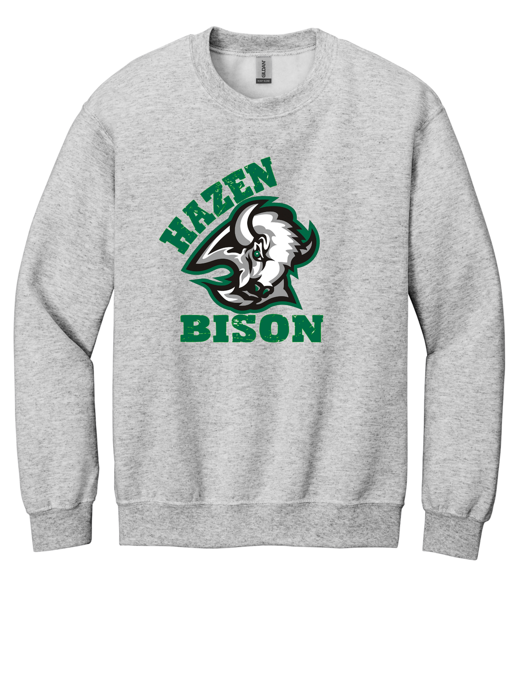 Crewneck Bison Design 4
