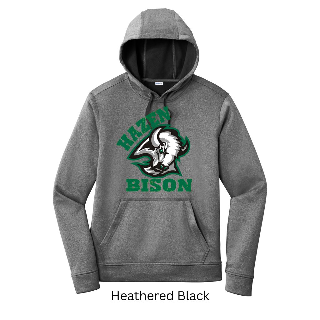 Sport-Tek Sport-Wick Adult and Youth Hoodie Bison 4