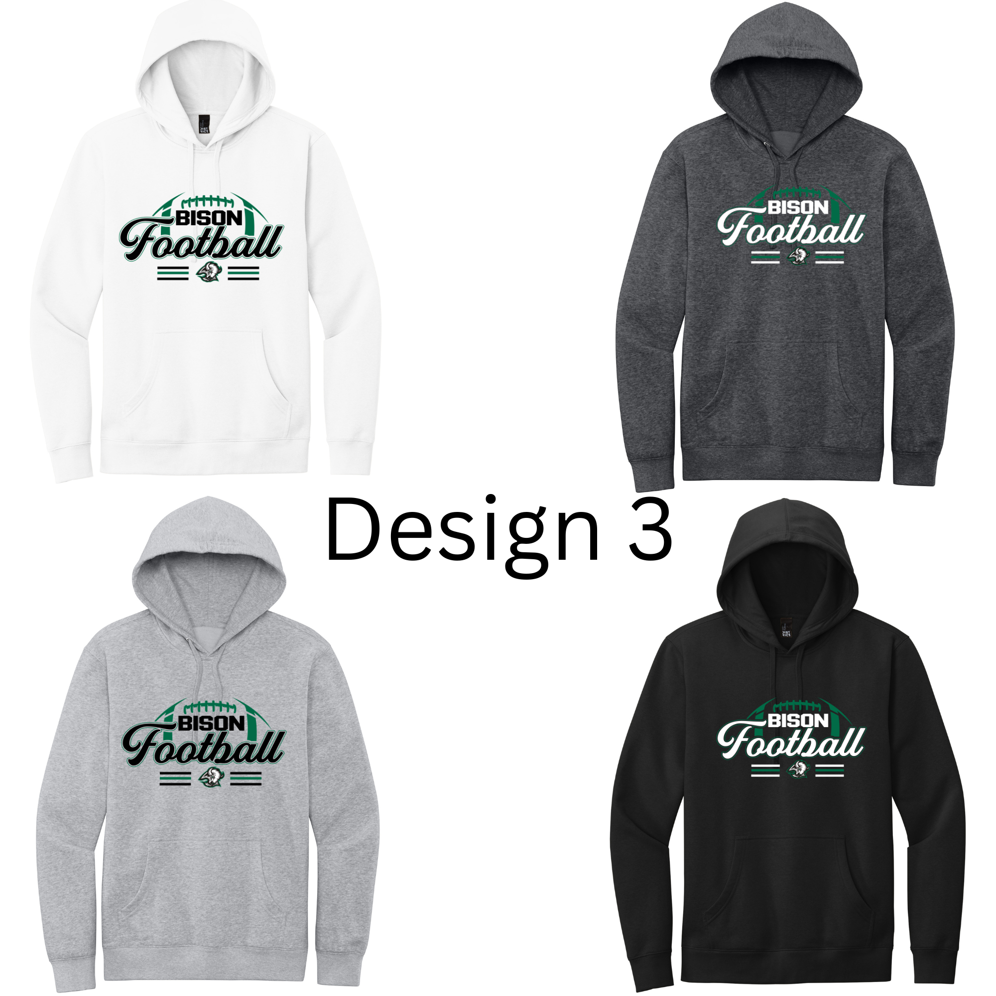 Football Hoodie- Adult and Youth