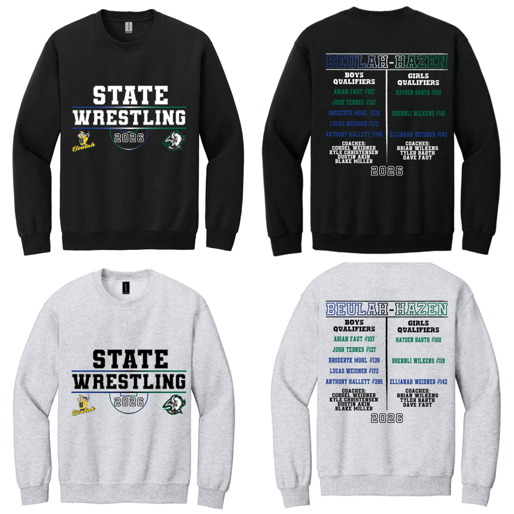 State Wrestling Gear!