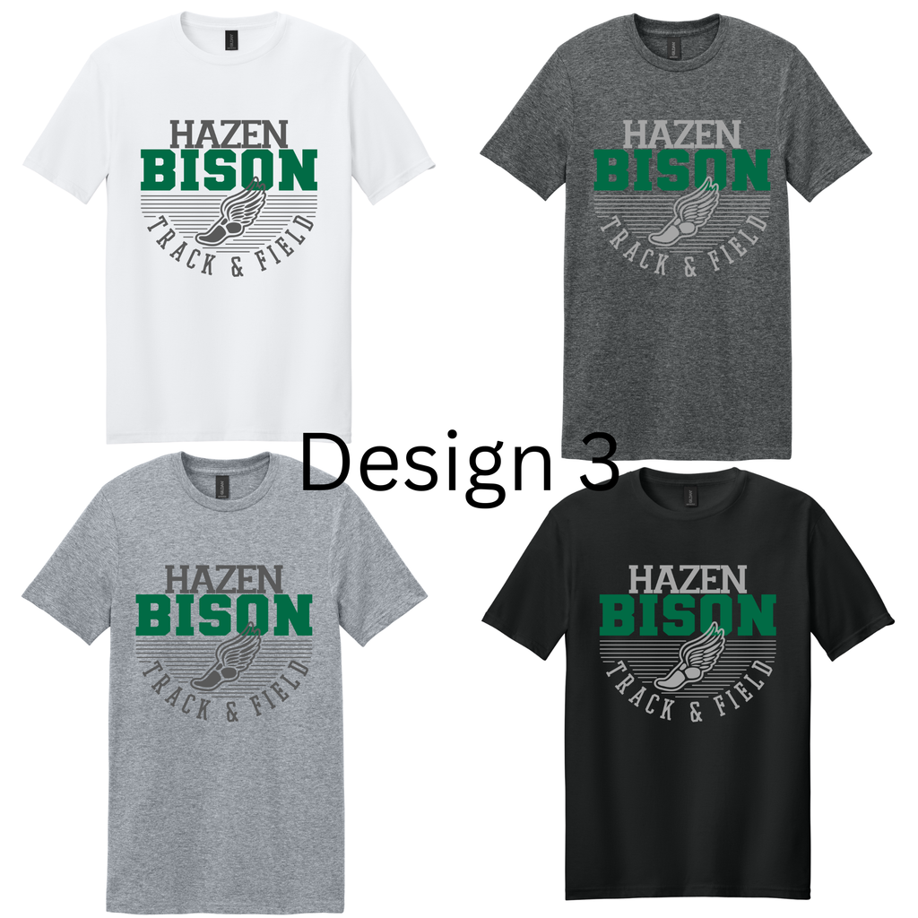 Track T-Shirts- Adult and Youth