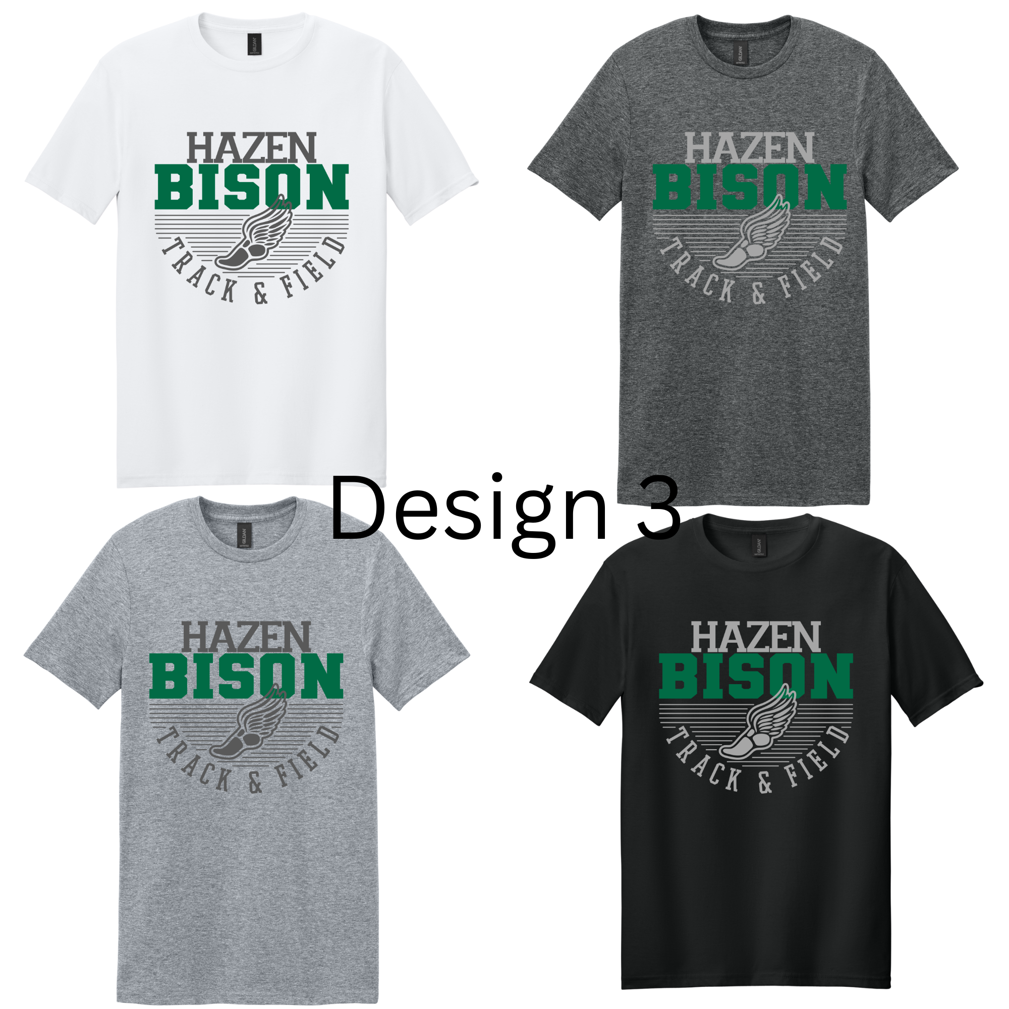 Track T-Shirts- Adult and Youth