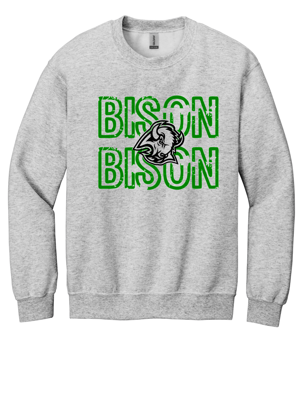 Crewneck Bison Design 2