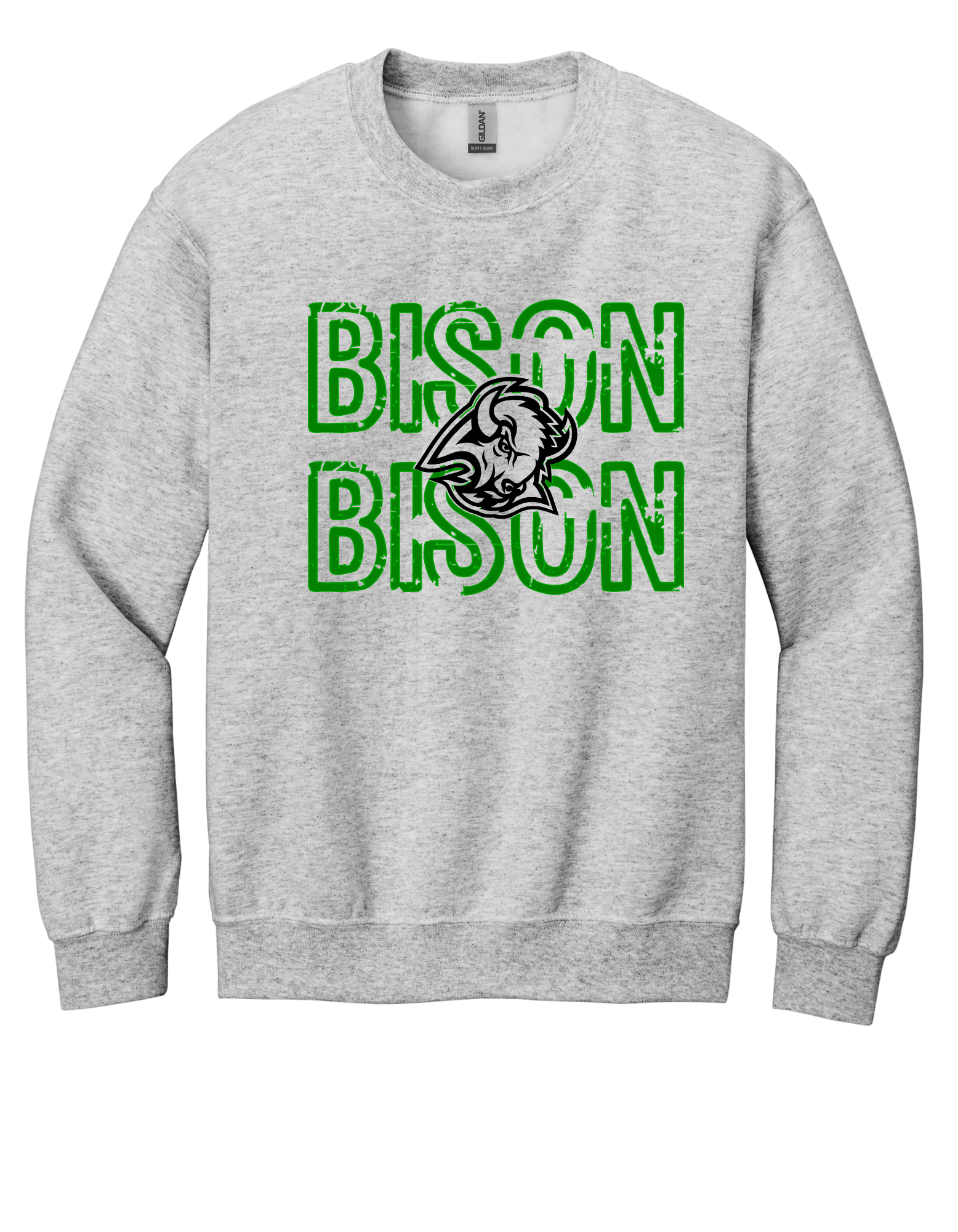 Crewneck Bison Design 2