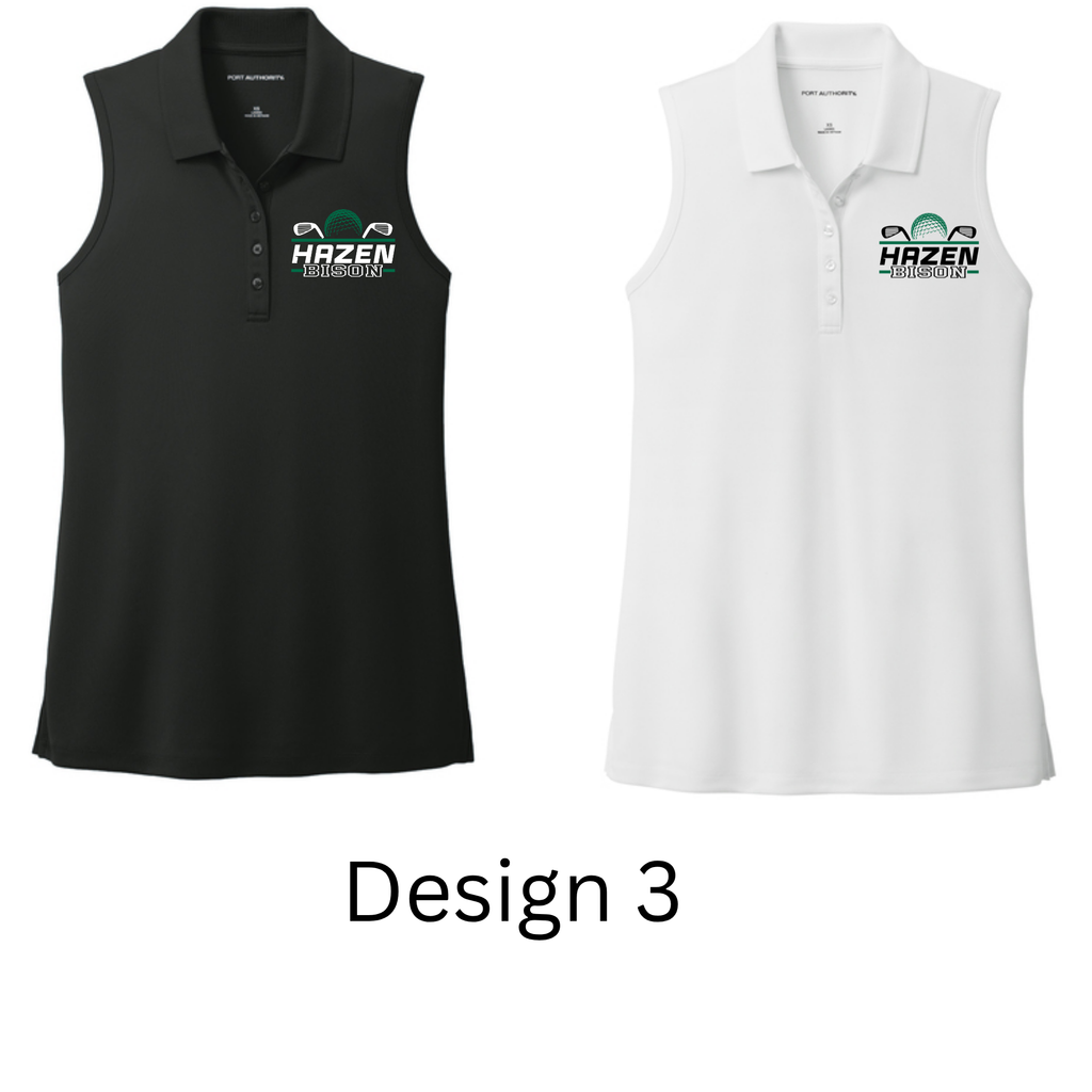 Port Authority® Women's Dry Zone® UV Micro-Mesh Sleeveless Polo