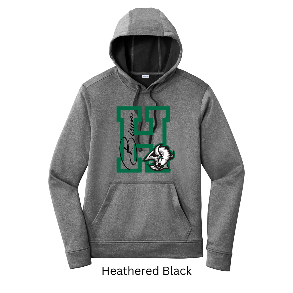 Sport-Tek Sport-Wick Adult and Youth Hoodie Bison 6