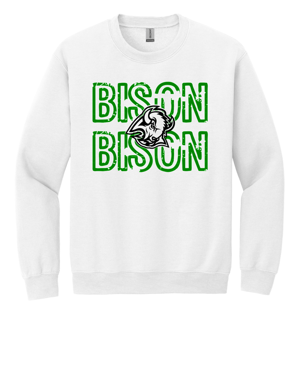 Crewneck Bison Design 2