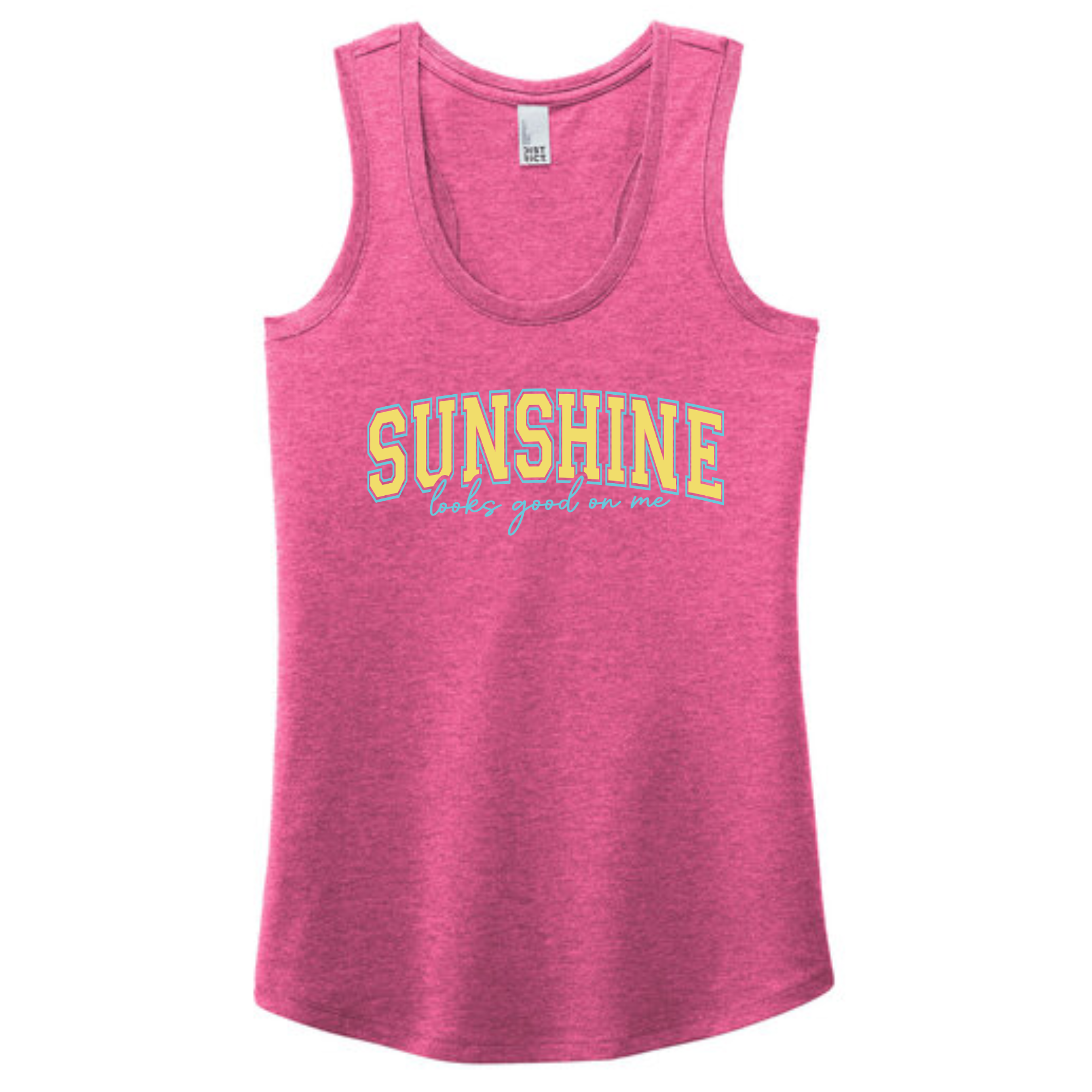 Sunshine looks good on me District® Women’s Perfect Tri® Racerback Tank
