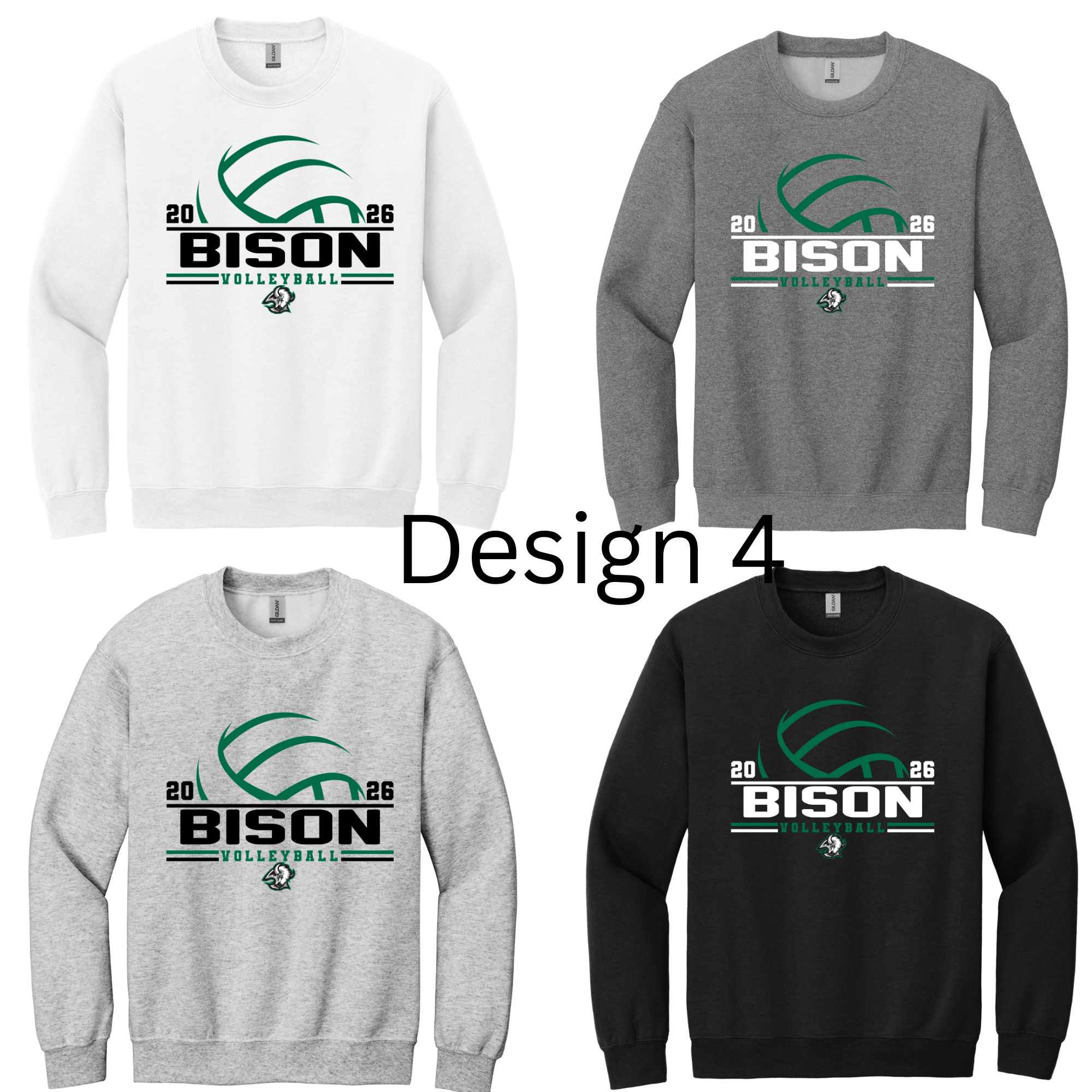 Crewneck Volleyball