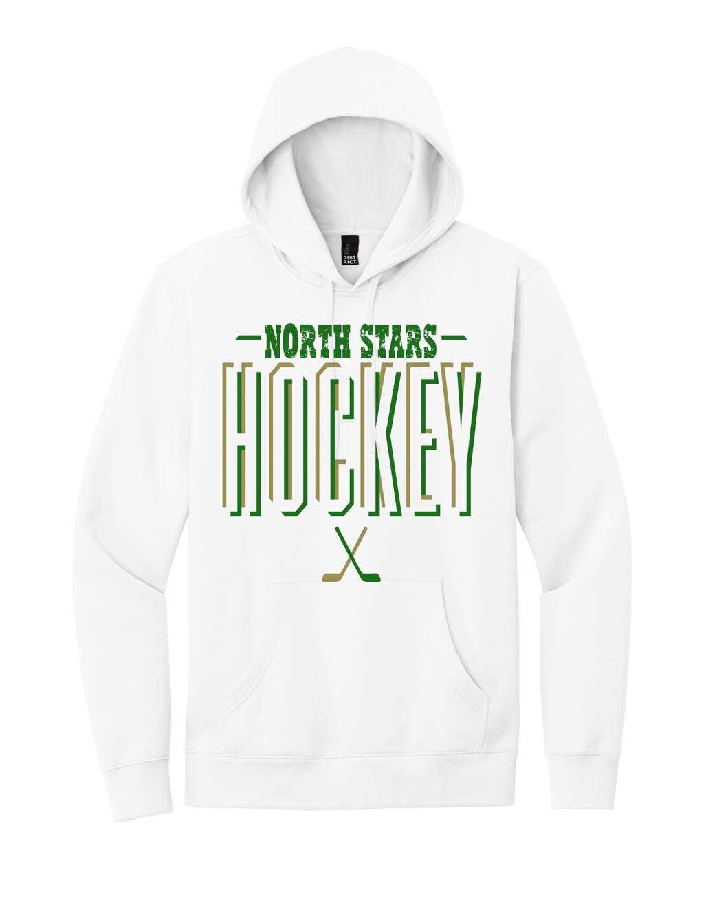 Hooded Sweatshirt Hockey Design 1