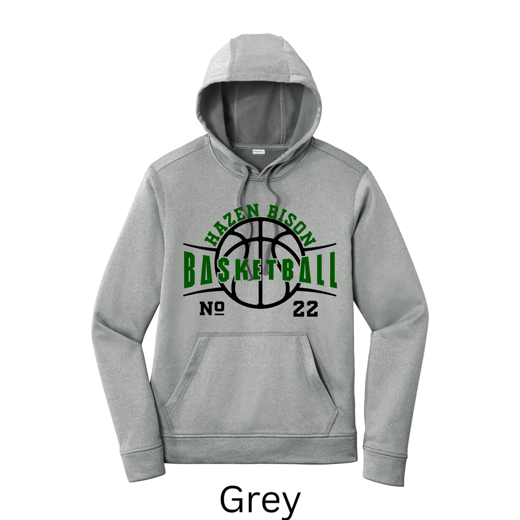 Sport-Tek Sport-Wick Adult and Youth Hoodie Basketball 3