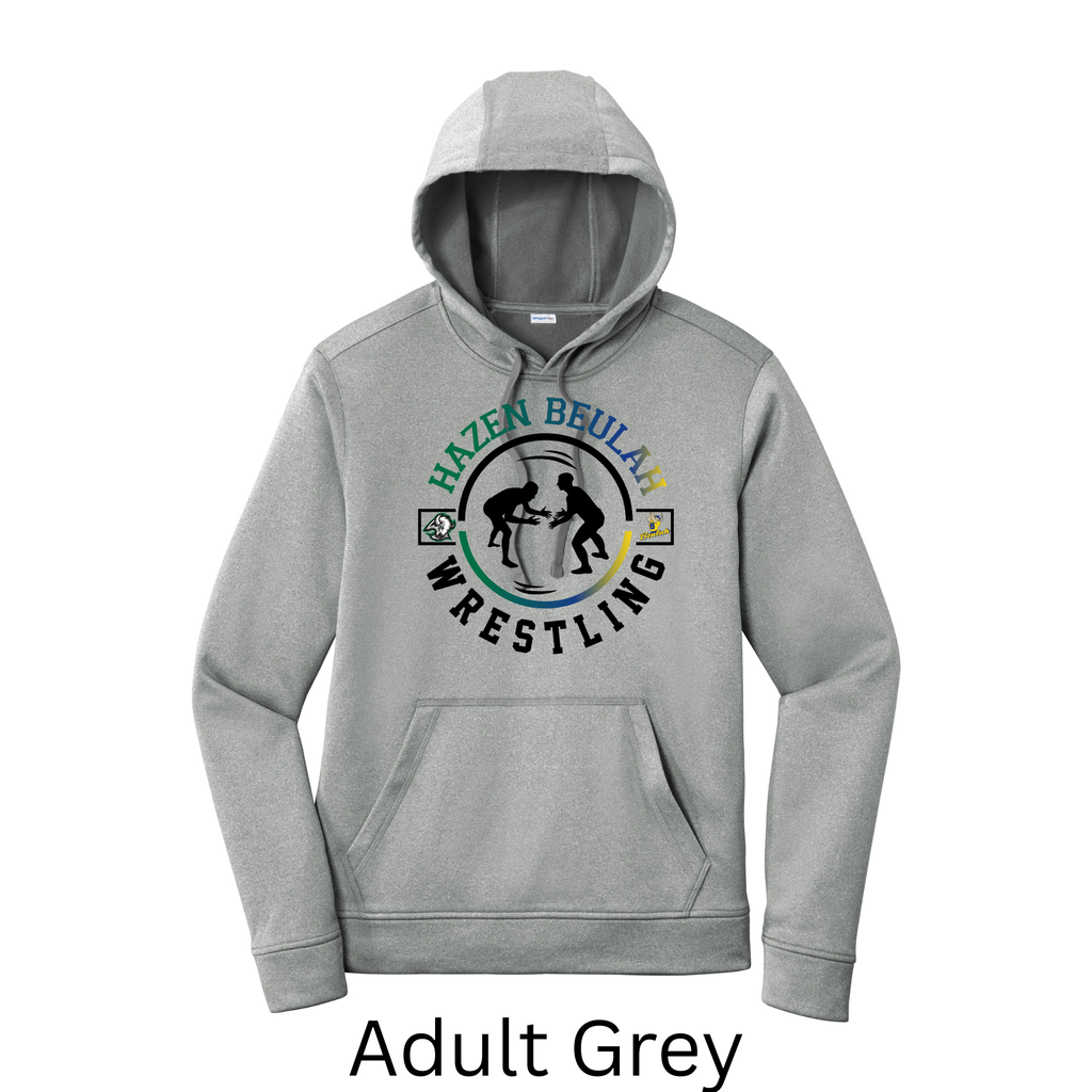 Sport-Tek Sport-Wick Adult and Youth Hoodie Wrestling 1