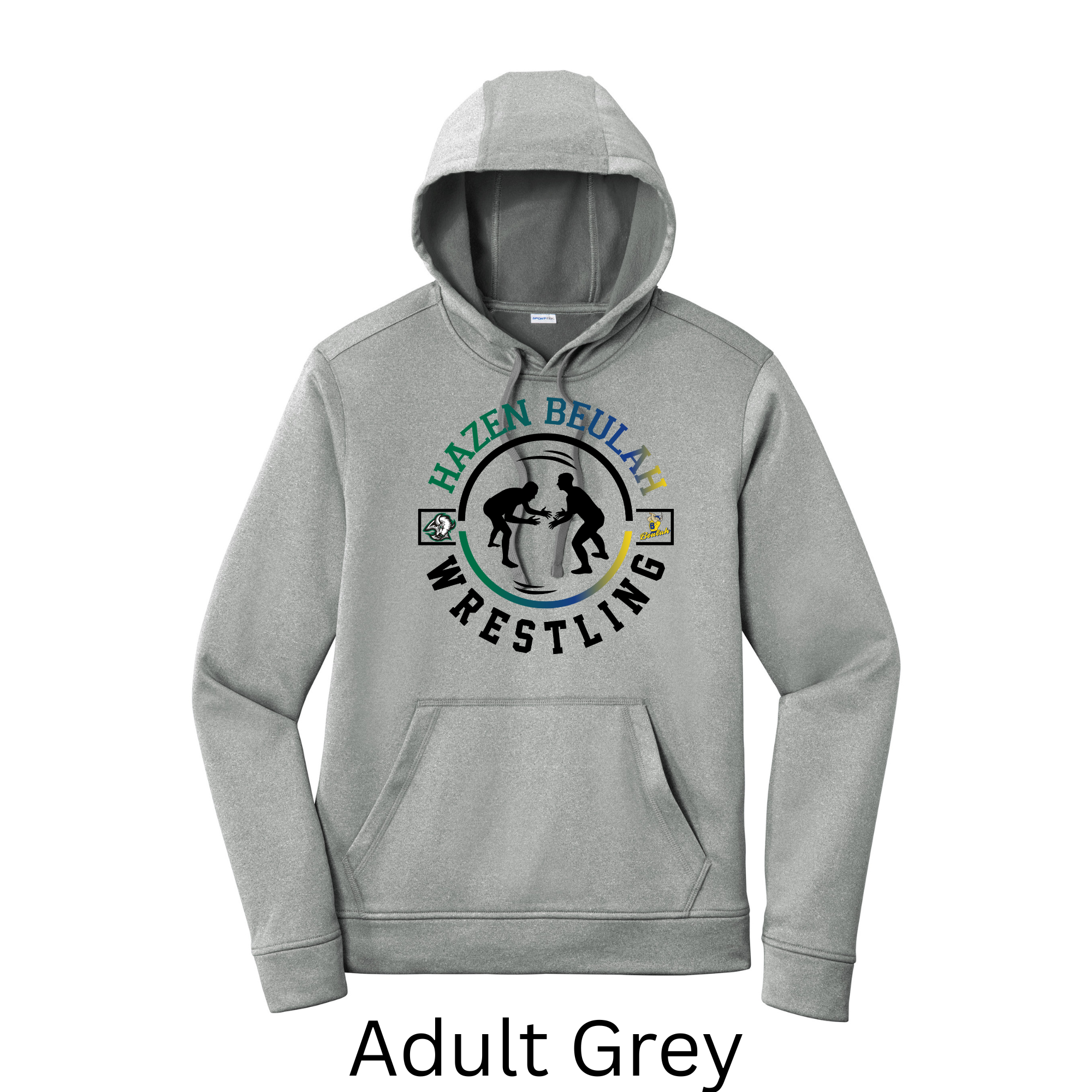 Sport-Tek Sport-Wick Adult and Youth Hoodie Wrestling 1