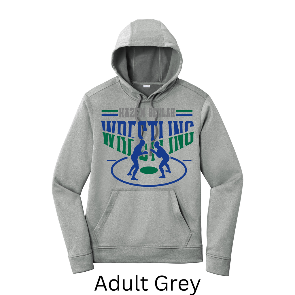 Sport-Tek Sport-Wick Adult and Youth Hoodie Wrestling 2