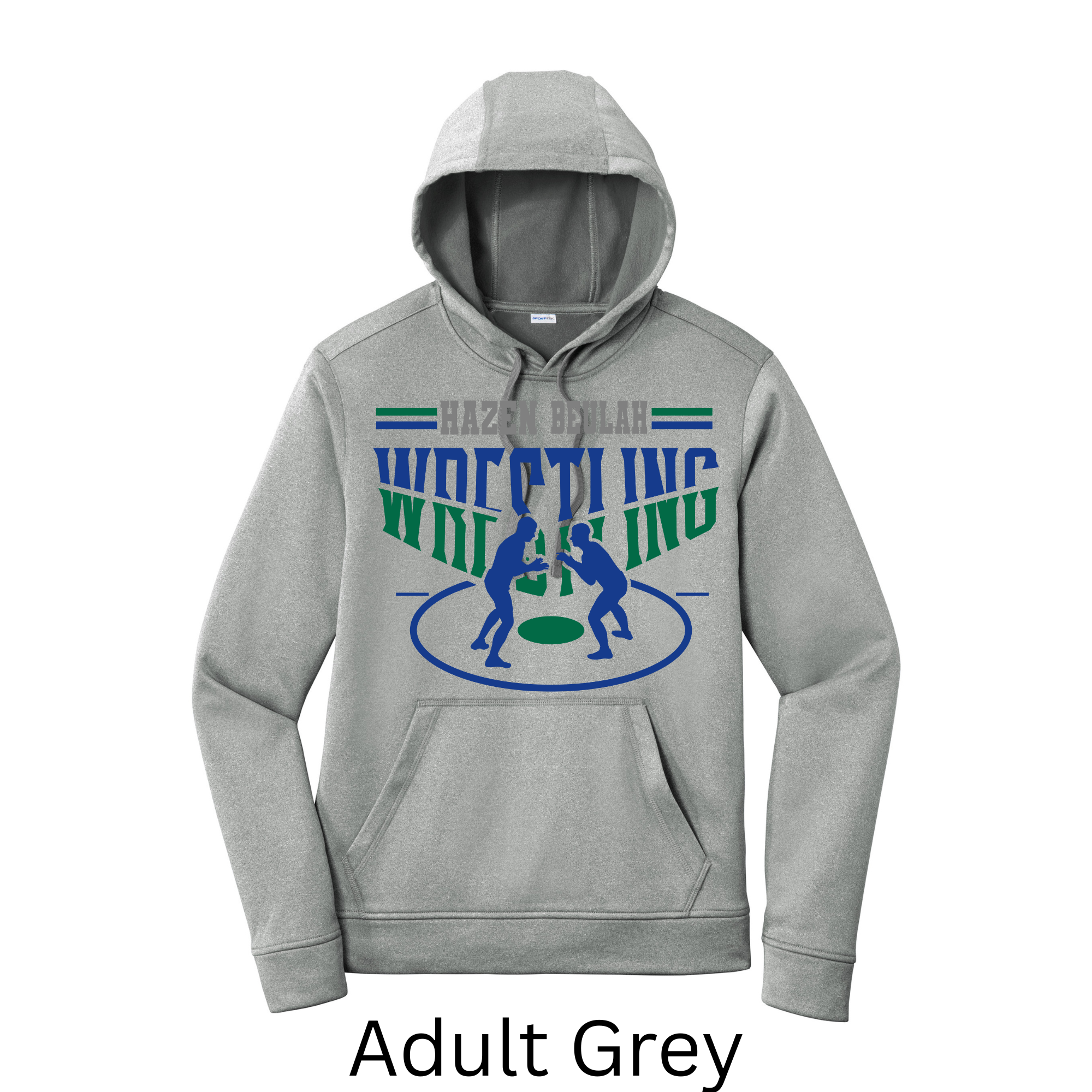 Sport-Tek Sport-Wick Adult and Youth Hoodie Wrestling 2