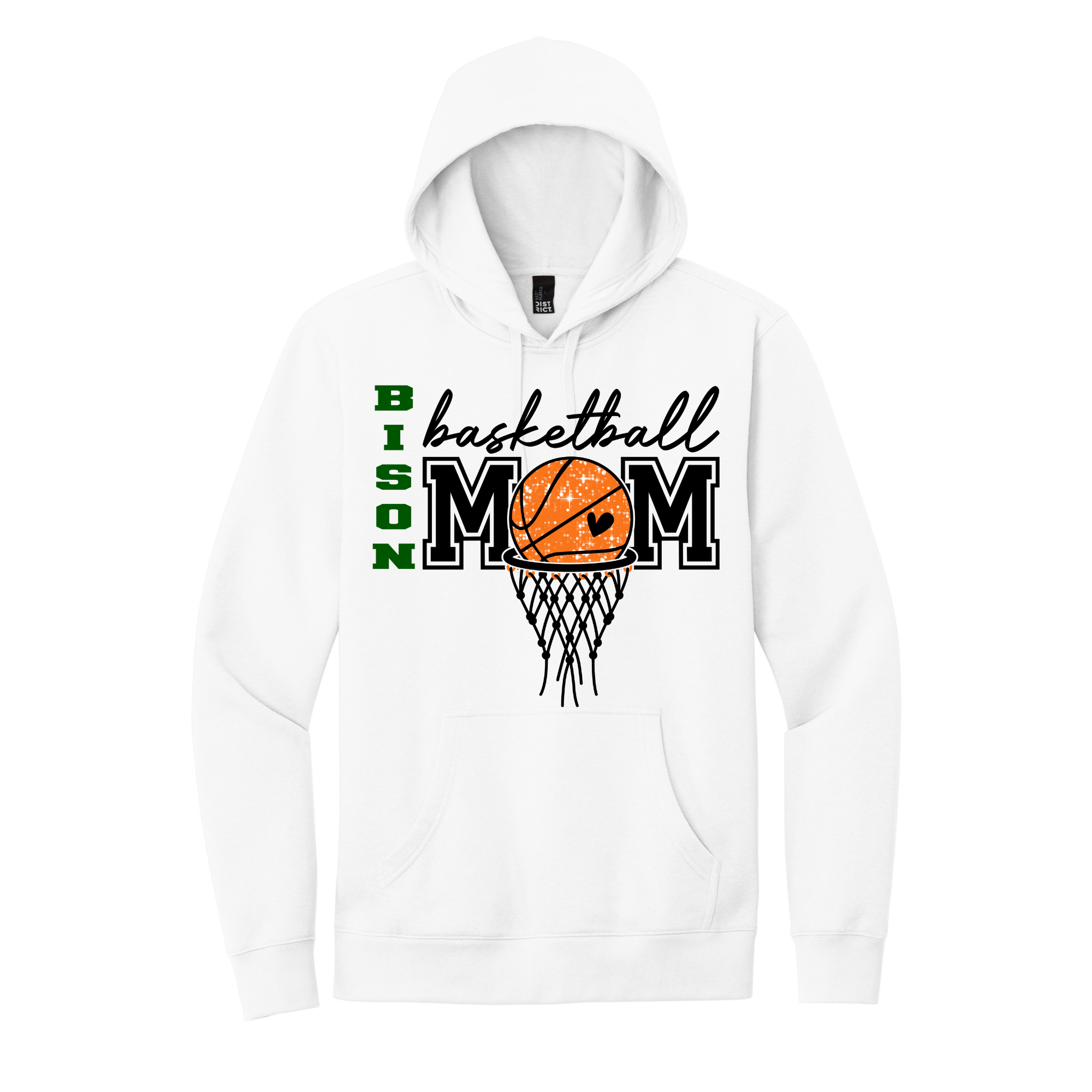Hooded Sweatshirt Basketball Mom