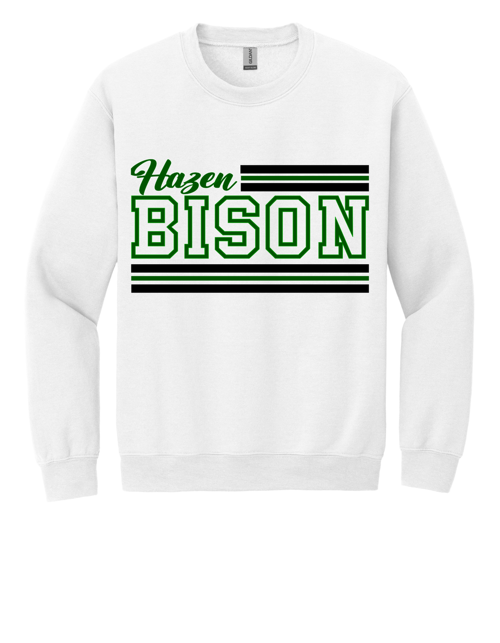 Crewneck Bison Design 5