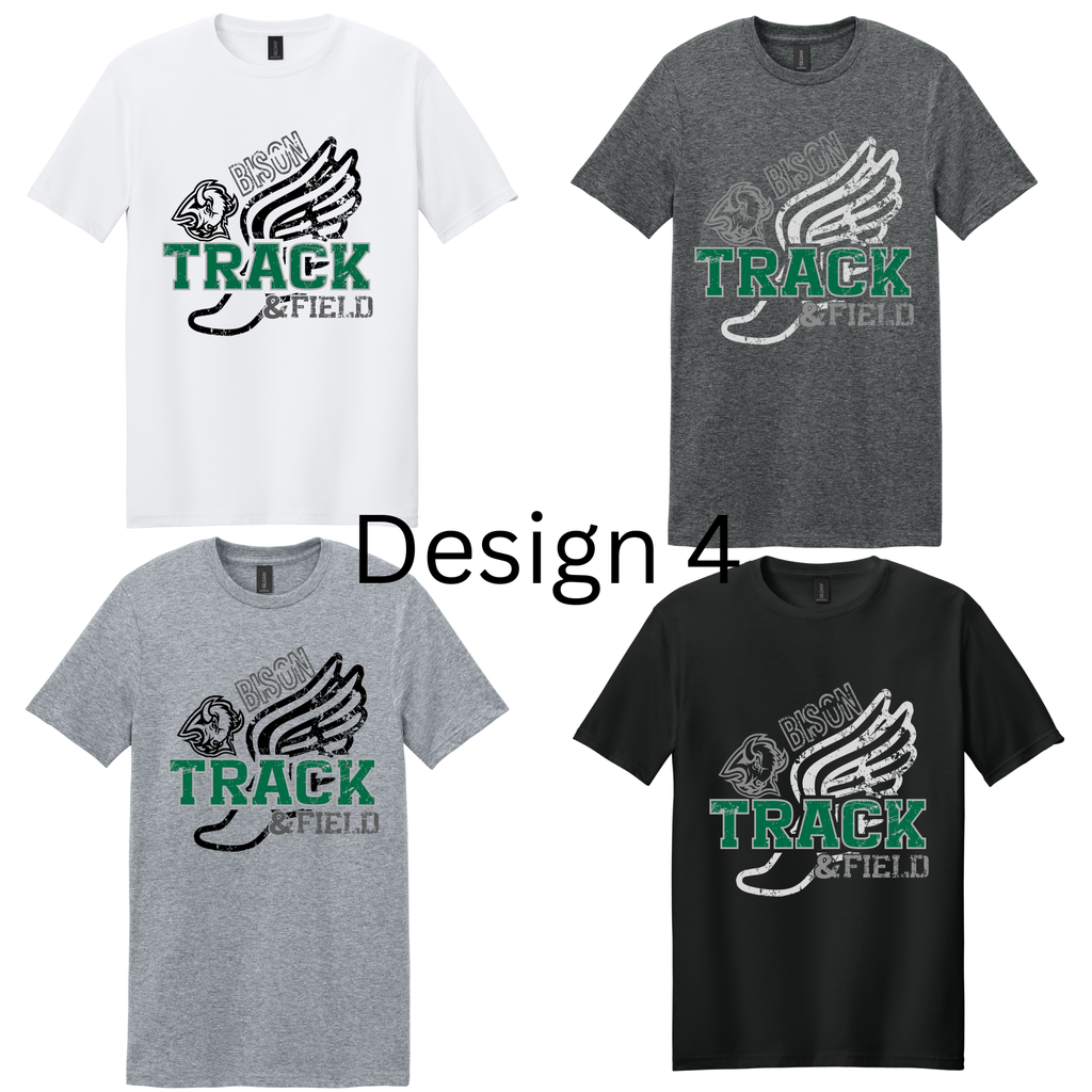 Track T-Shirts- Adult and Youth