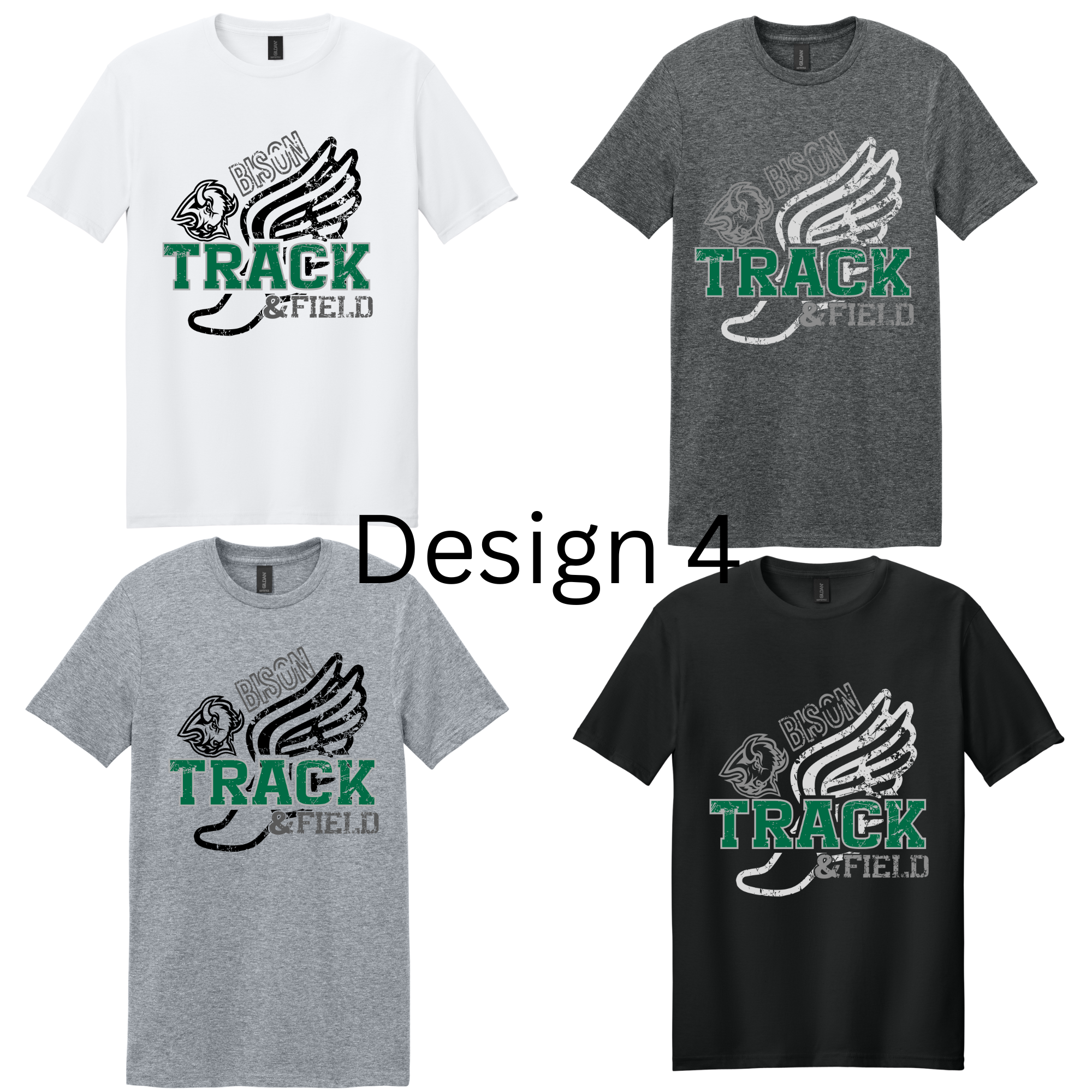 Track T-Shirts- Adult and Youth