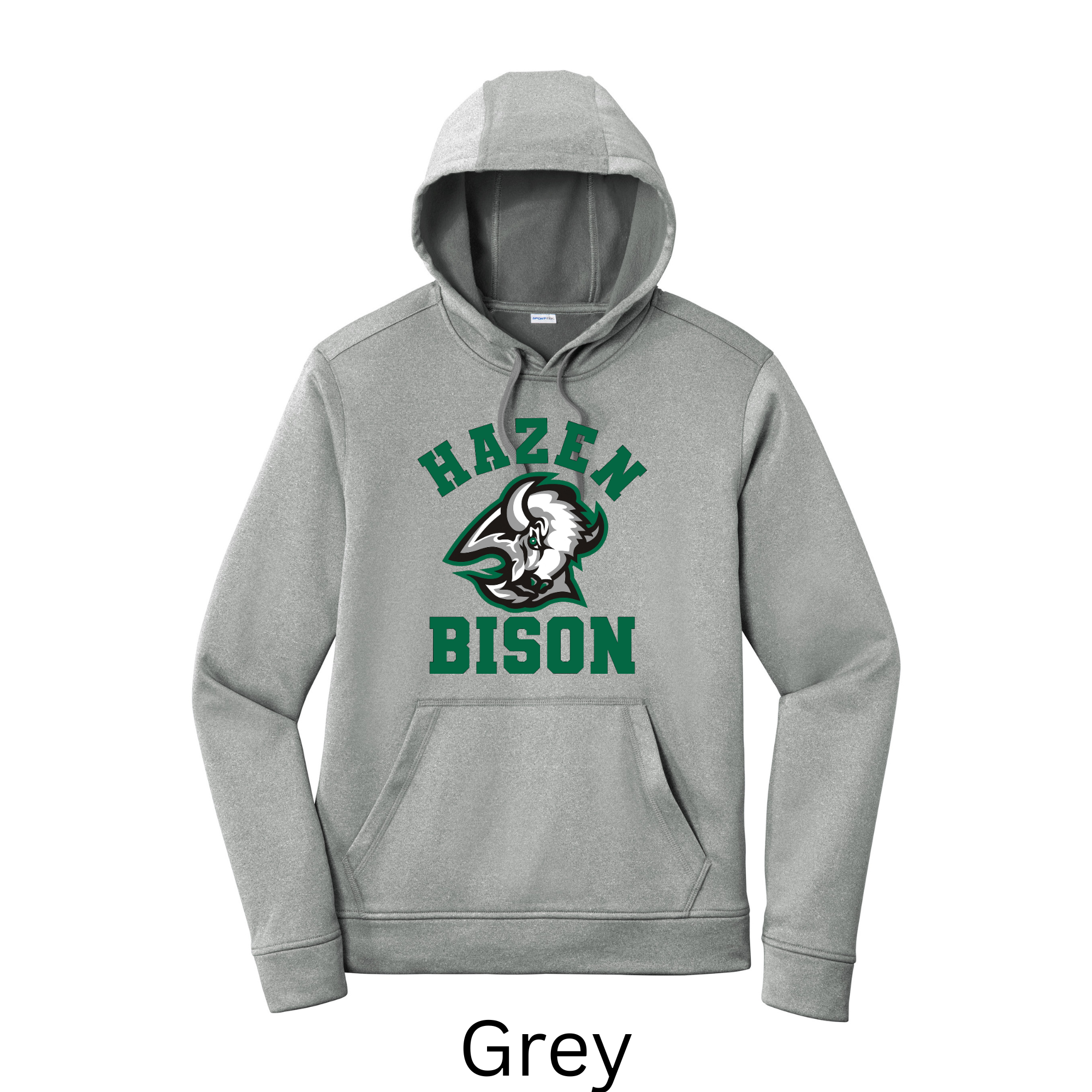 Sport-Tek Sport-Wick Adult and Youth Hoodie Bison 10