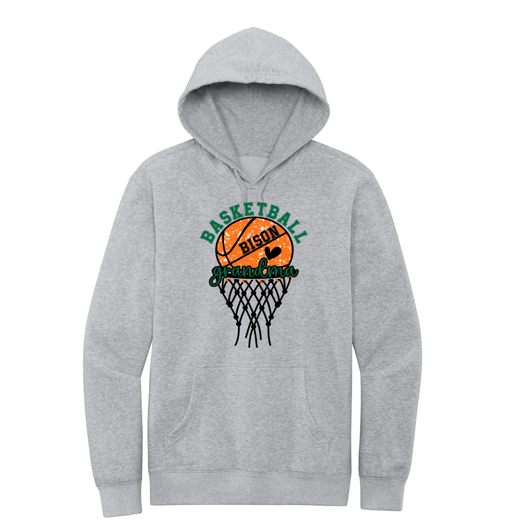 Hooded Sweatshirt Basketball Grandma