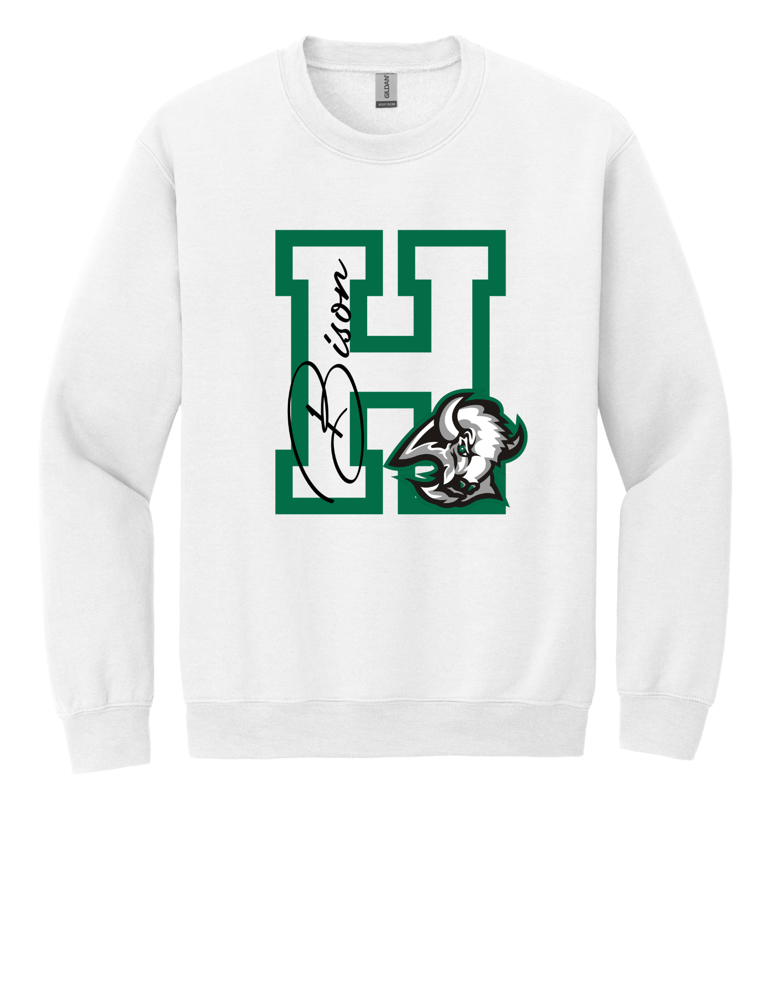 Crewneck Bison Design 6