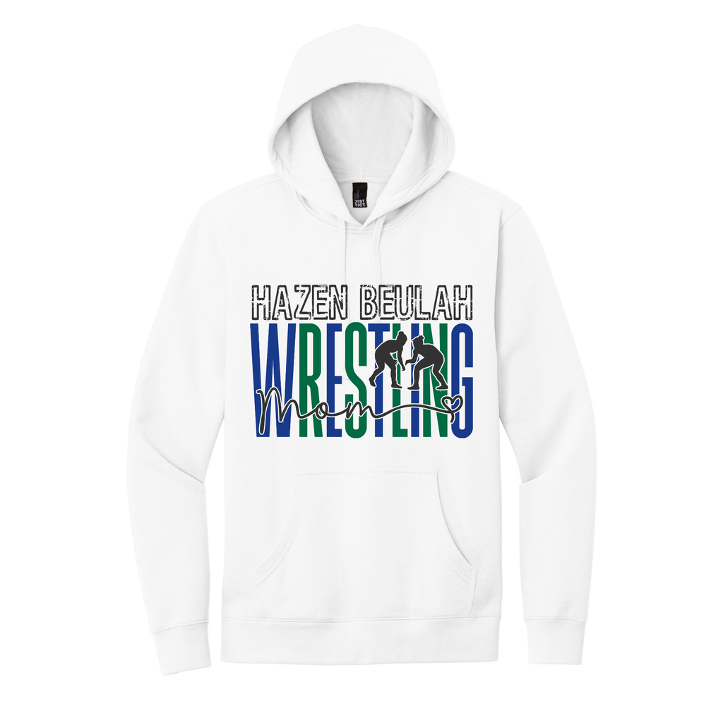 Hooded Sweatshirt Wrestling Mom