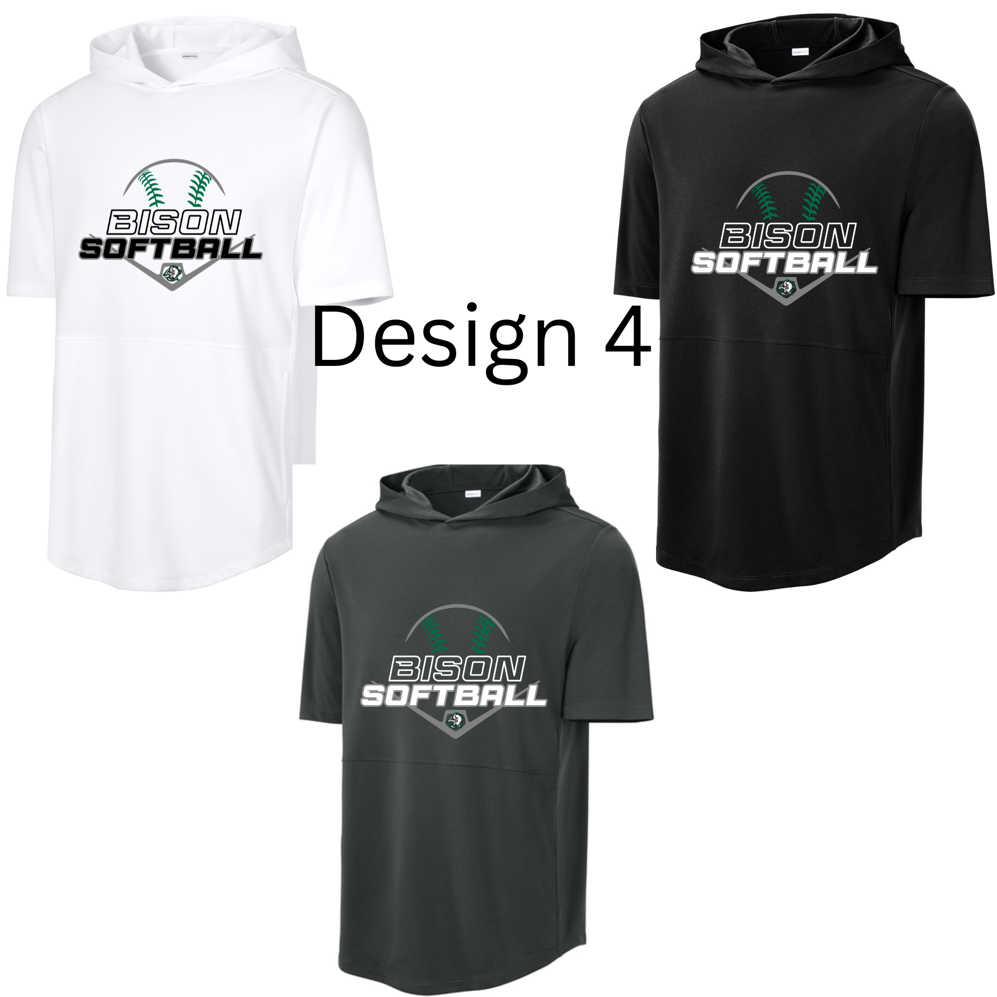 Softball Club Sport-Tek Short Sleeve Hoodie