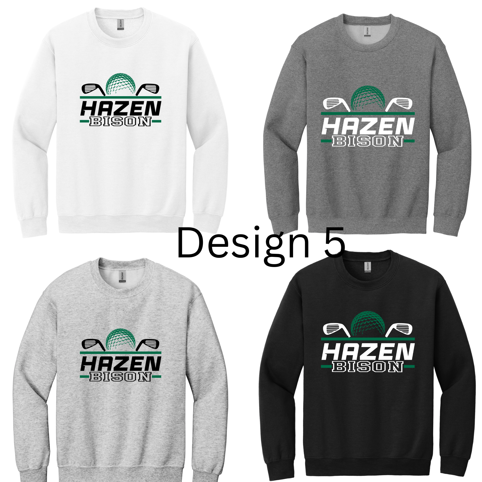 Girls Golf Crewnecks