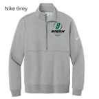 1/4 Zip Bison Football Big B