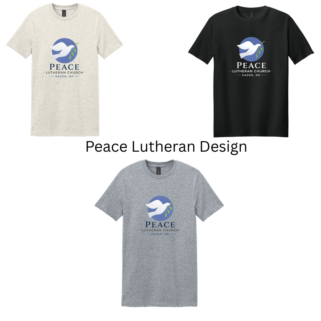Peace Lutheran Church T-Shirts- Adult and Youth