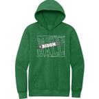 Basketball 9-Outline on Green apparel
