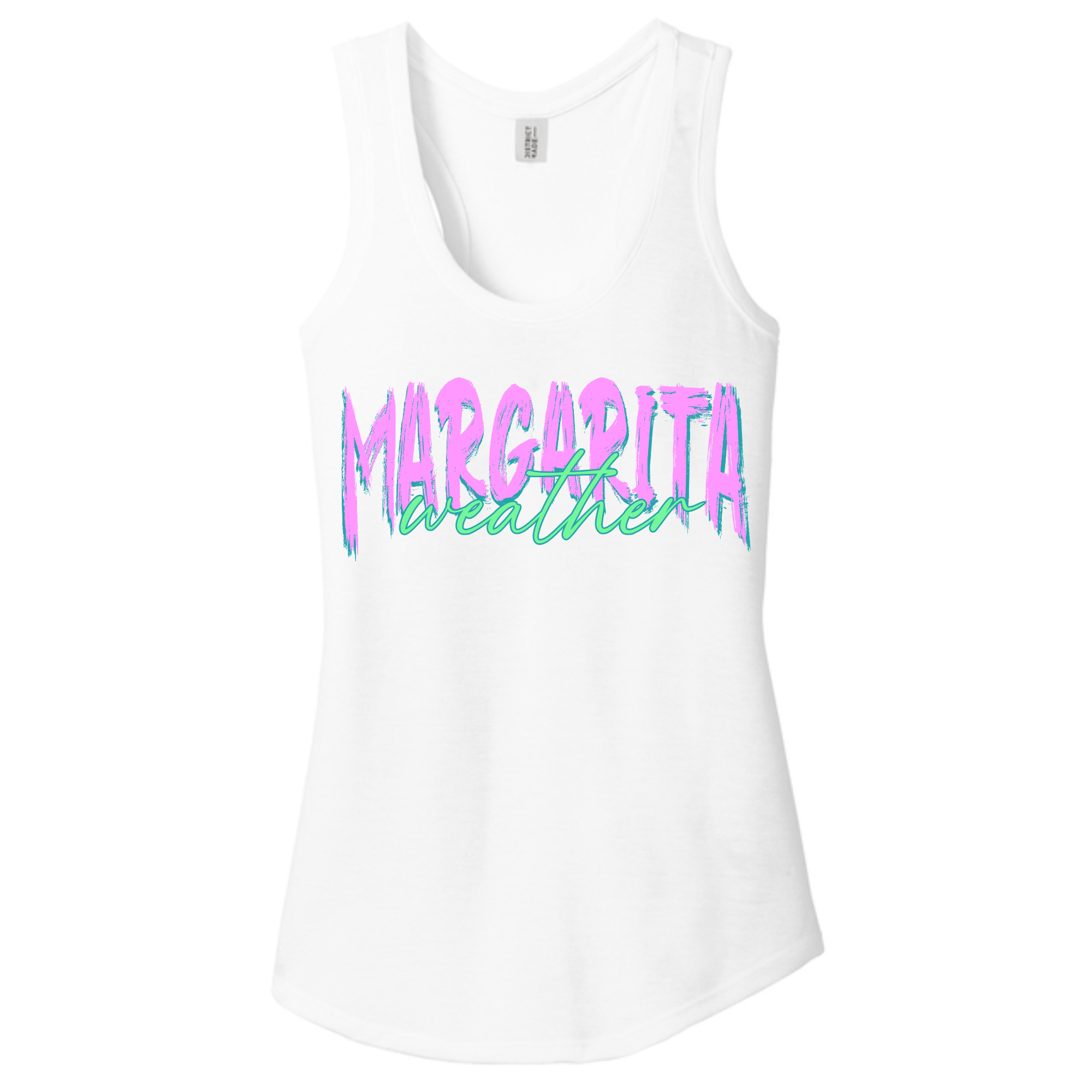Margarita Weather White District® Women’s Perfect Tri® Racerback Tank