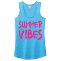 Summer Vibes Blue District® Women’s Perfect Tri® Racerback Tank