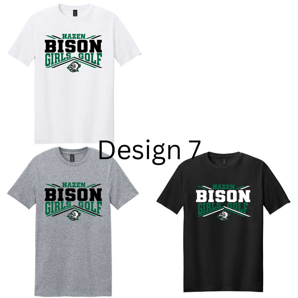 Girls Golf T-Shirts- Adult and Youth